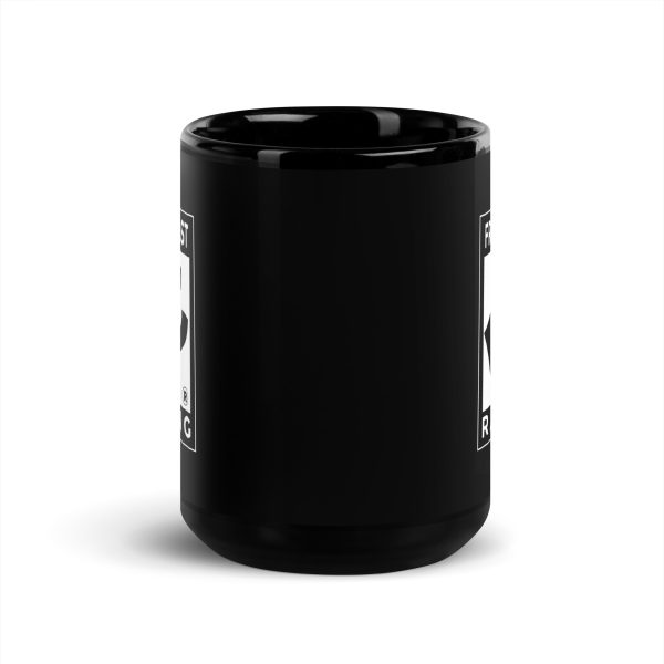 FCR Black Glossy Mug - Image 6