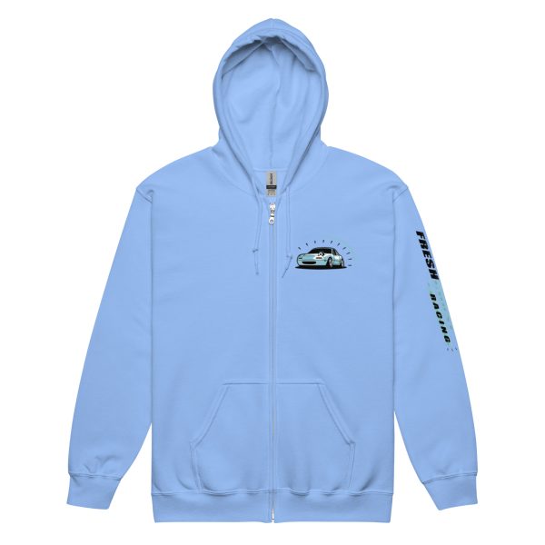 FCR zip hoodie (blank back)