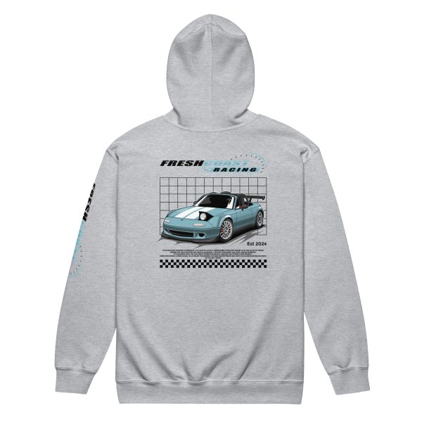 FCR Unisex heavy blend zip hoodie - Image 4