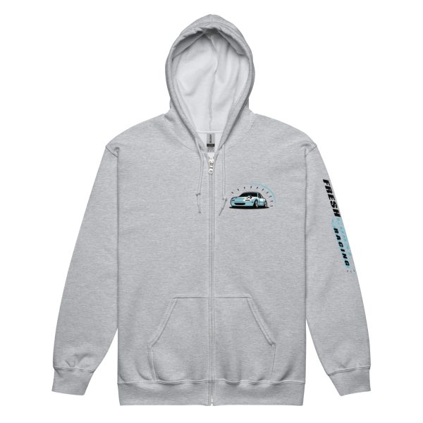 FCR Unisex heavy blend zip hoodie - Image 3