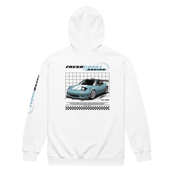 FCR Unisex heavy blend zip hoodie - Image 6