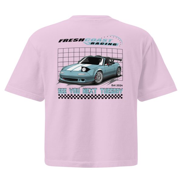 FCR Women’s heavyweight boxy tee - Image 2